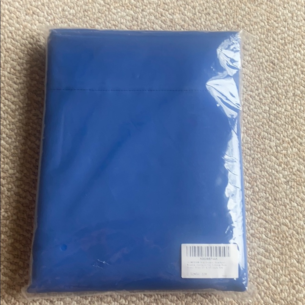 Brand new!! Royal blue blackout curtains.